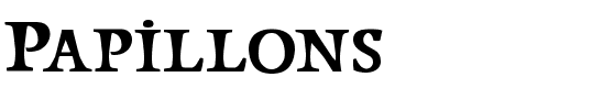 Papillons Regular.otf