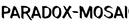 Paradox Mosaic Regular.ttf