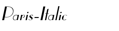Paris Italic.ttf