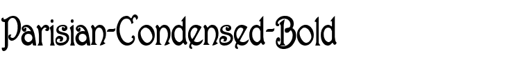 Parisian-Condensed  Bold.ttf