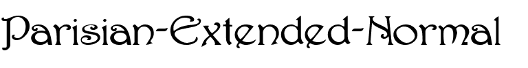 Parisian-Extended  Normal.ttf