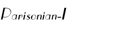Parisonian-I Regular.ttf