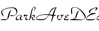 ParkAveDEE Regular.ttf