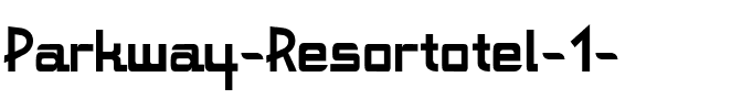 Parkway Resortotel Regular.ttf