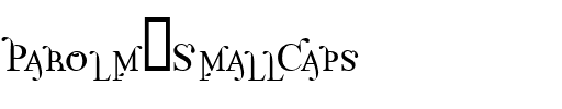 Parolm SmallCaps.ttf