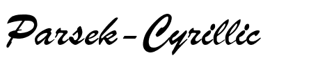 Parsek Cyrillic.ttf