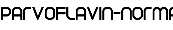 Parvoflavin Normal.ttf
