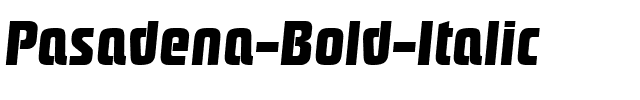 Pasadena Bold Italic.ttf