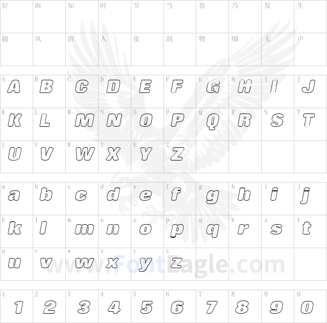 PatriciaBeckerOutline-Italic