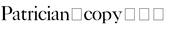 Patrician Regular.ttf