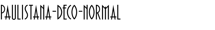 Paulistana Deco Normal.ttf