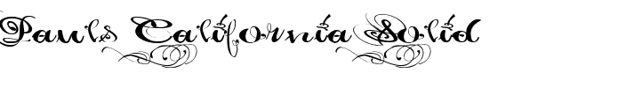 Pauls California Solid Normal.ttf
