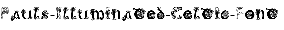 Pauls Illuminated Celtic Font Normal.ttf