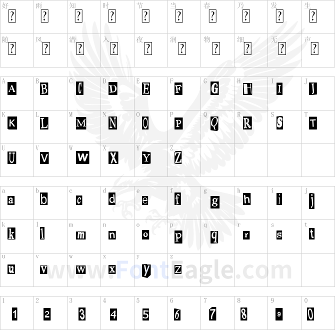 Pauls-Ransom-Note-Font