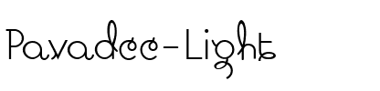 Pavadee Light.ttf