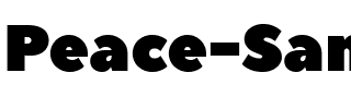 Peace Sans Regular.ttf