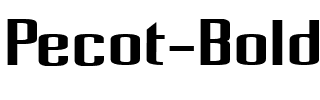 Pecot Bold.ttf