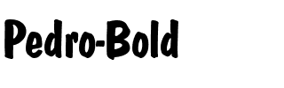Pedro Bold.ttf