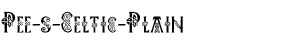 Pee’s Celtic Plain Regular.ttf