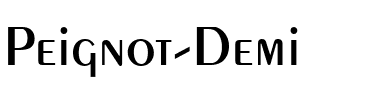 Peignot Demi Regular.ttf