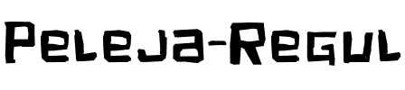 Peleja regular-1.0.otf
