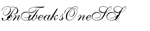 PenTweaksOneSSi Regular.ttf