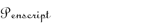 Penscript Normal.ttf