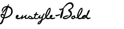 Penstyle Bold.ttf
