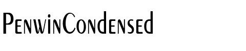 PenwinCondensed Regular.ttf