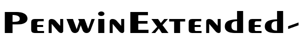 PenwinExtended Bold.ttf