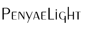 PenyaeLight Regular.ttf