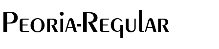 Peoria Regular.ttf