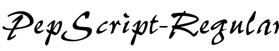 PepScript Regular.ttf