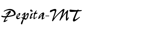 Pepita MT Regular.ttf
