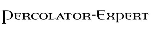 Percolator Regular.ttf
