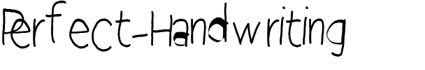 Perfect Handwriting Perfect Handwriting.ttf