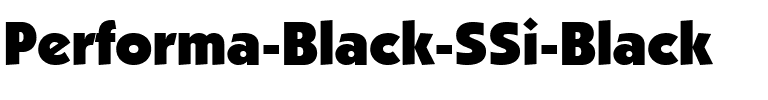 Performa Black SSi Black.ttf