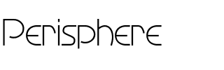 Perisphere Regular.ttf