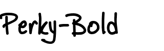 Perky Bold.ttf