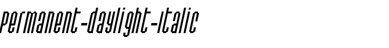 Permanent daylight Italic Regular.ttf