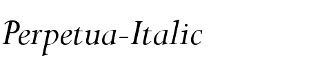 Perpetua Italique.ttf