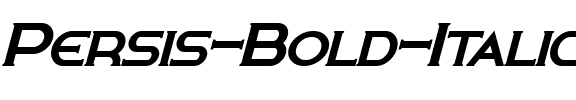 Persis Bold Italic.otf