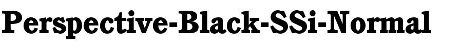Perspective Black SSi Normal.ttf