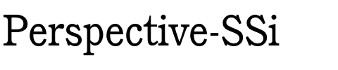 Perspective SSi Regular.ttf