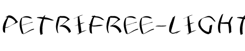 PetriFree Regular.ttf