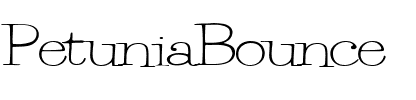 PetuniaBounce Regular.ttf