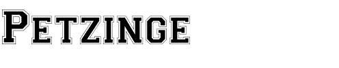 Petzinge Regular.ttf