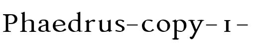 Phaedrus Normal.ttf