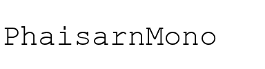 PhaisarnMono Normal.ttf