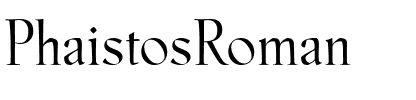 PhaistosRoman Regular.ttf